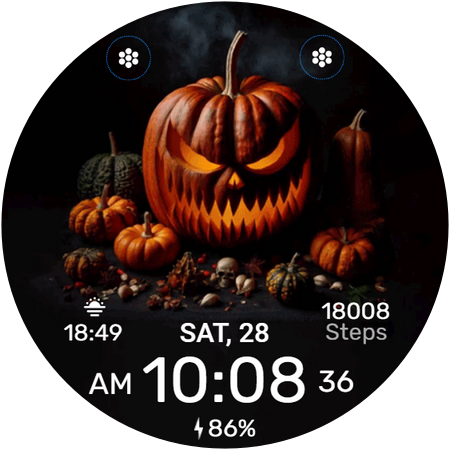 Chester Spooky Pumpkin